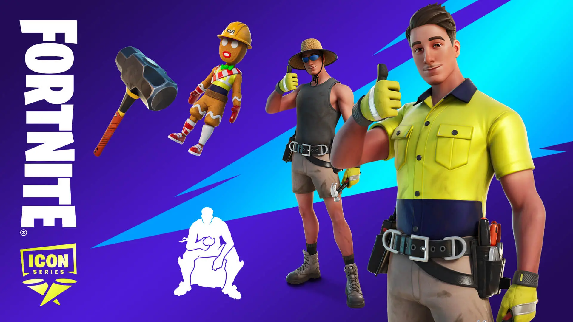 Lazarbeam's Fortnite Icon skin and variations