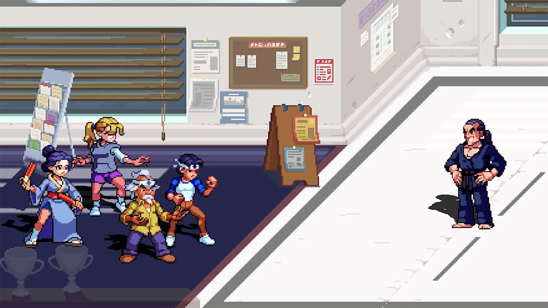 The Karate Kid: Street Rumble Features Retro Gameplay Inspired by Retro Movies