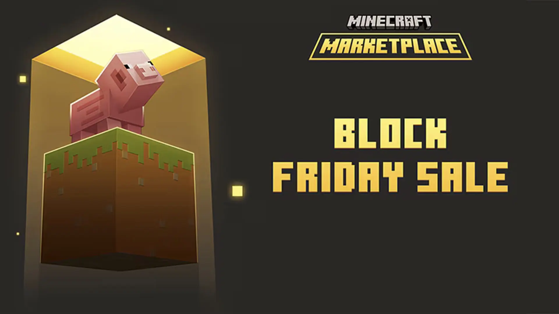 Minecraft’s Block Friday Sale Delivers Discounts to the Marketplace