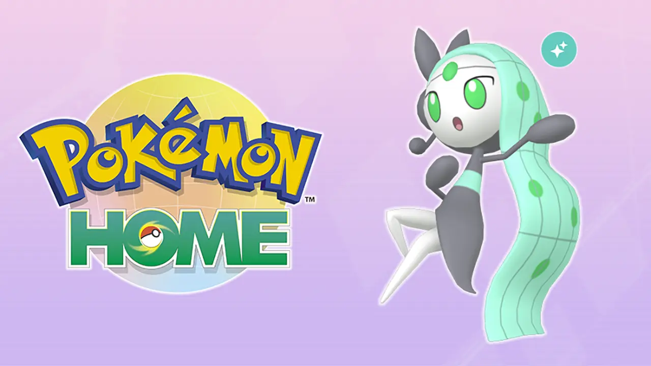 Pokemon Home Is Giving Away Shiny Meloetta For Completing Pokedexes