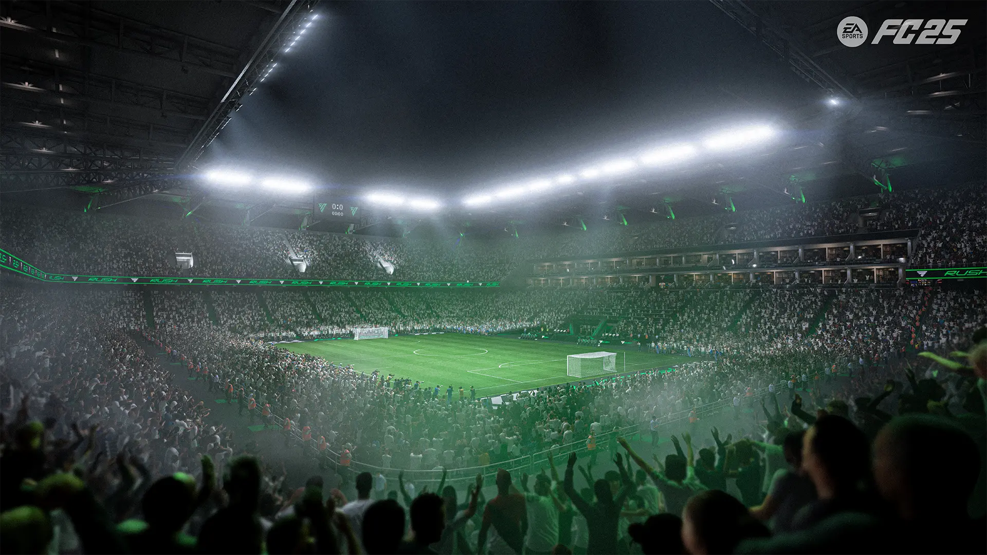 The Rush soccer field in the EA Sports FC 25 video game