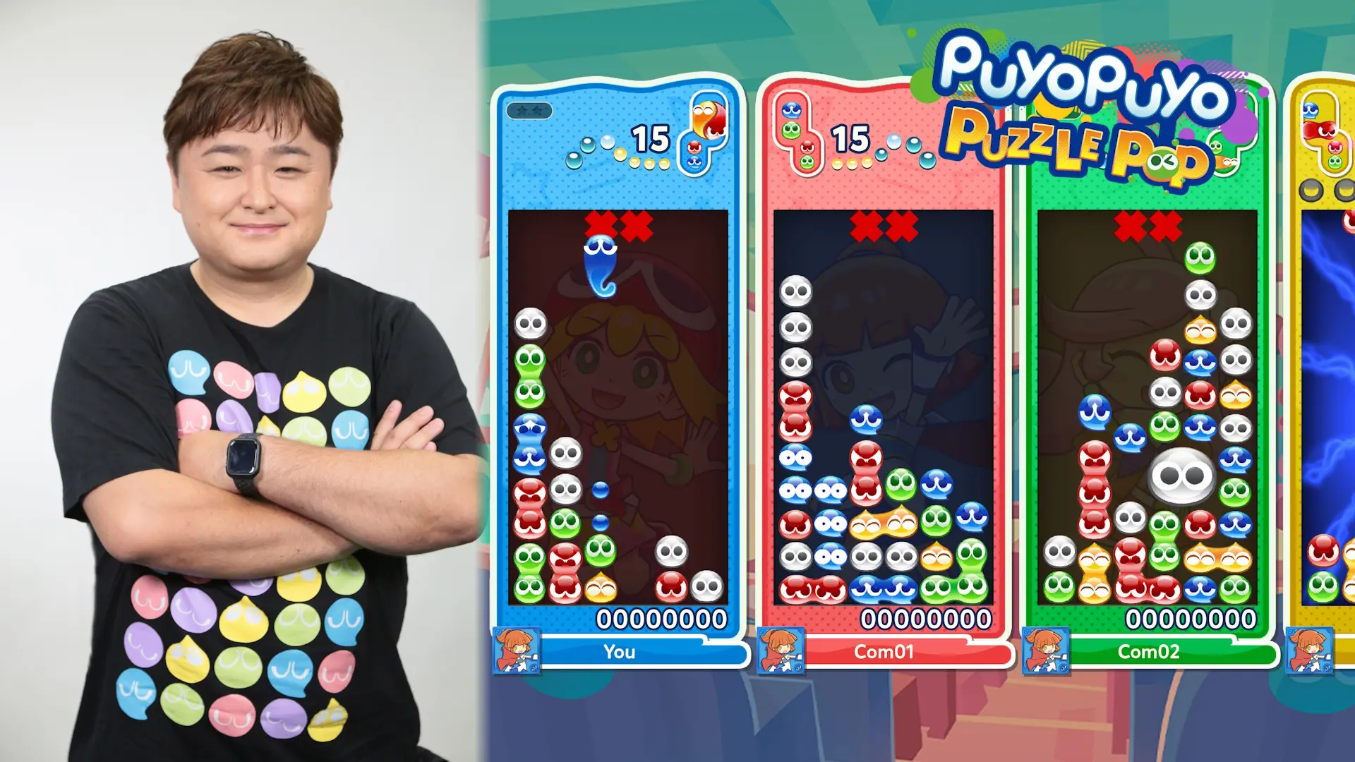 Puyo Puyo Puzzle Pop Producer Mizuki Hosoyamada on Continuing 30 Years of Satisfying Slimes