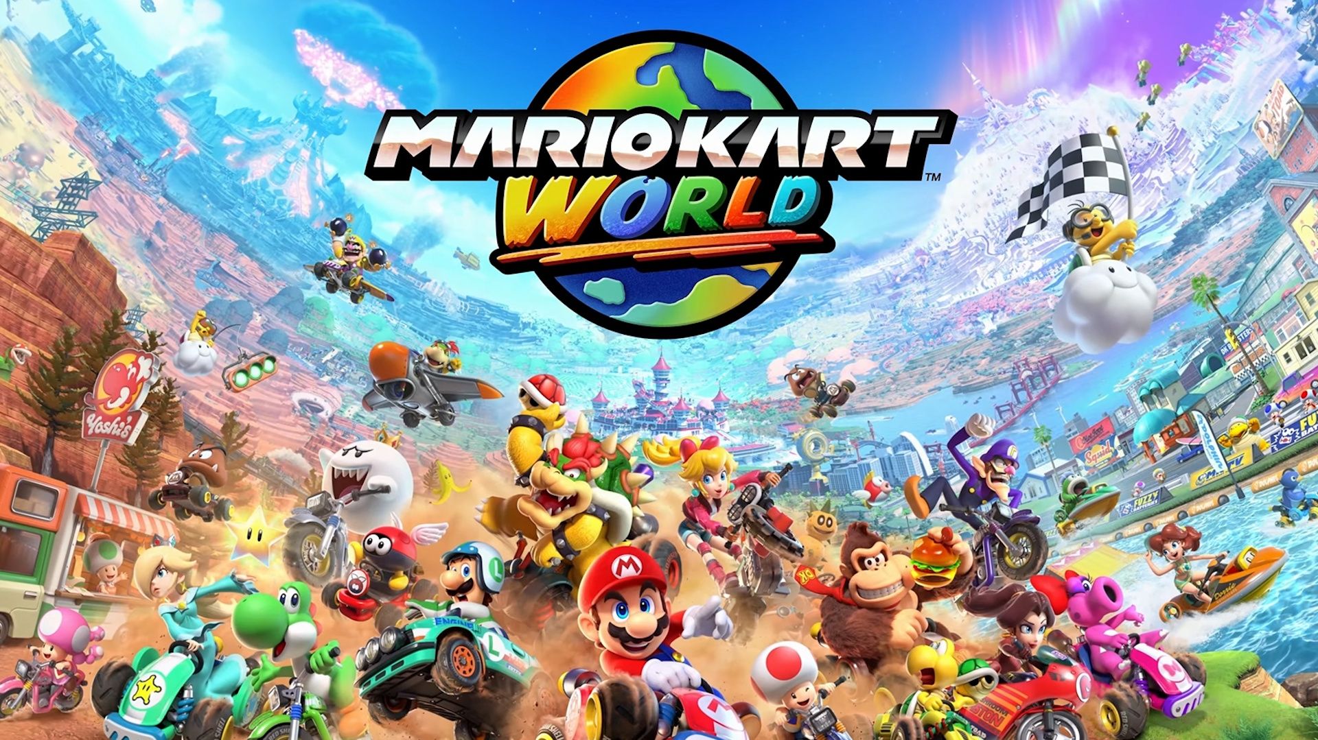 Mario Kart World's Open World, Knockout Mode, and More Major