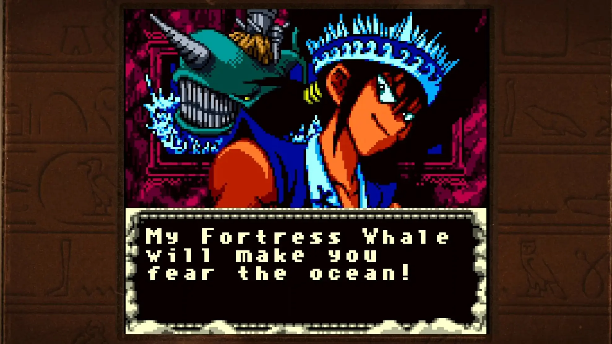 Dialog screenshot from one of the games in the Yu-Gi-Oh Early Days Collection