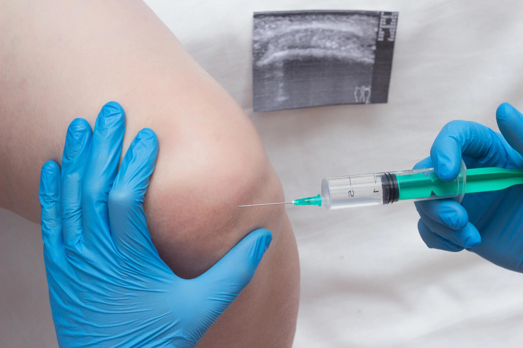 Injection into target area