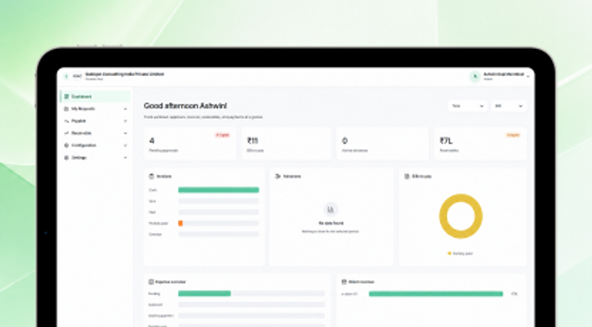 Billing and expense dashboard