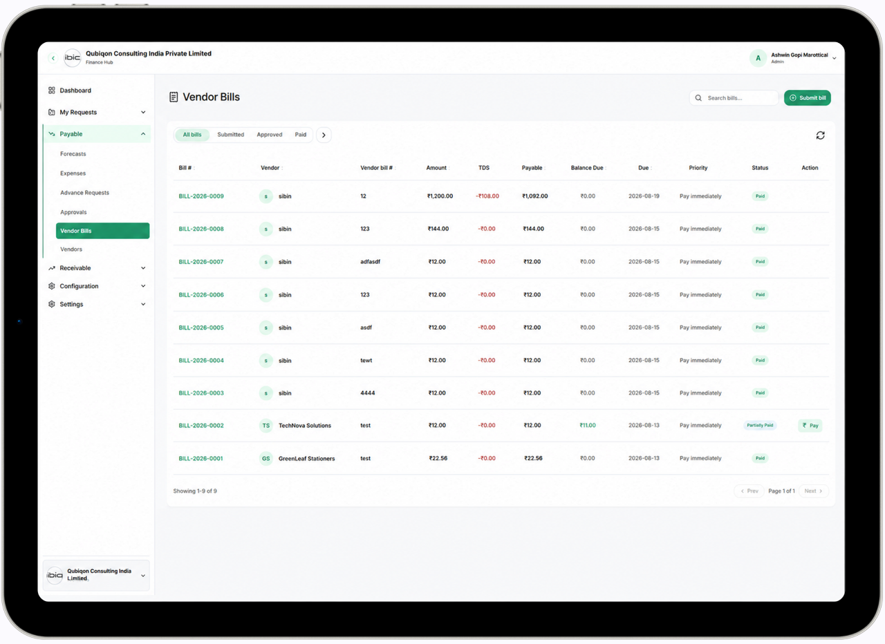 Submit Expenses with Complete Financial Visibility