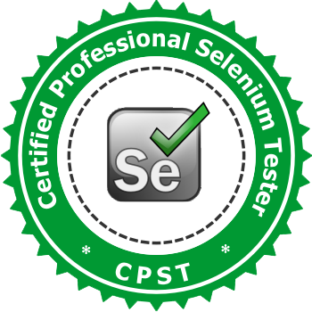 Certified Professional Selenium Tester