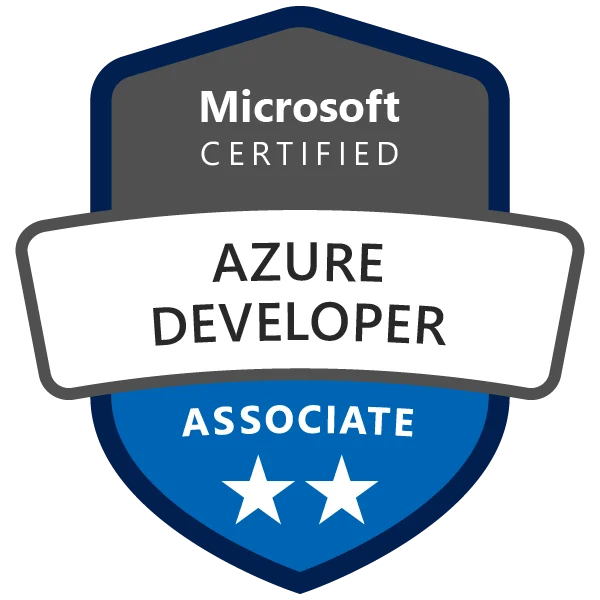Microsoft Azure Developer Associate Certificate