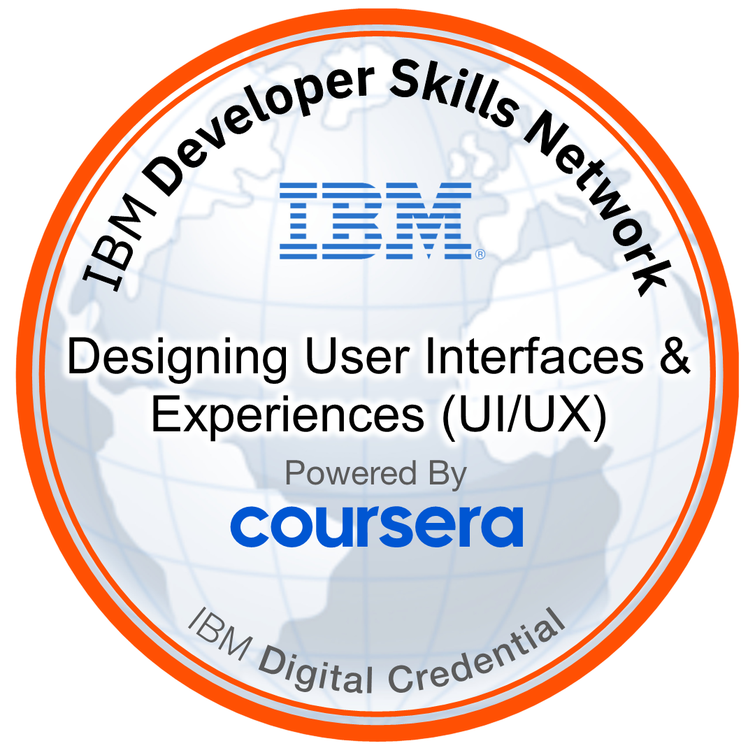 Introduction to UX/UI Design from IBM