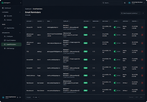 Organize Activities and Follow-Ups in One Place