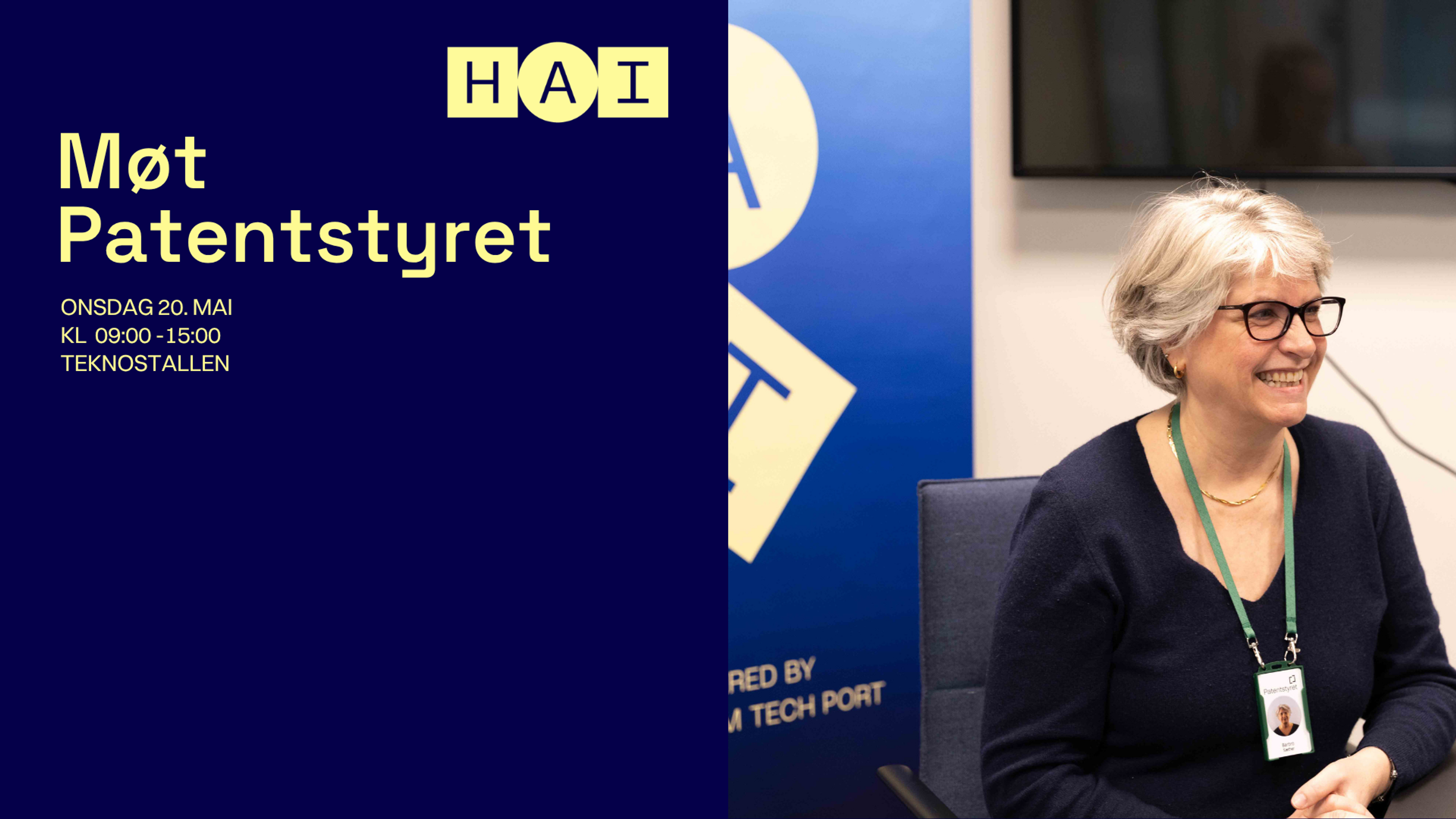 Patentstyret - åpen dør i Teknostallen