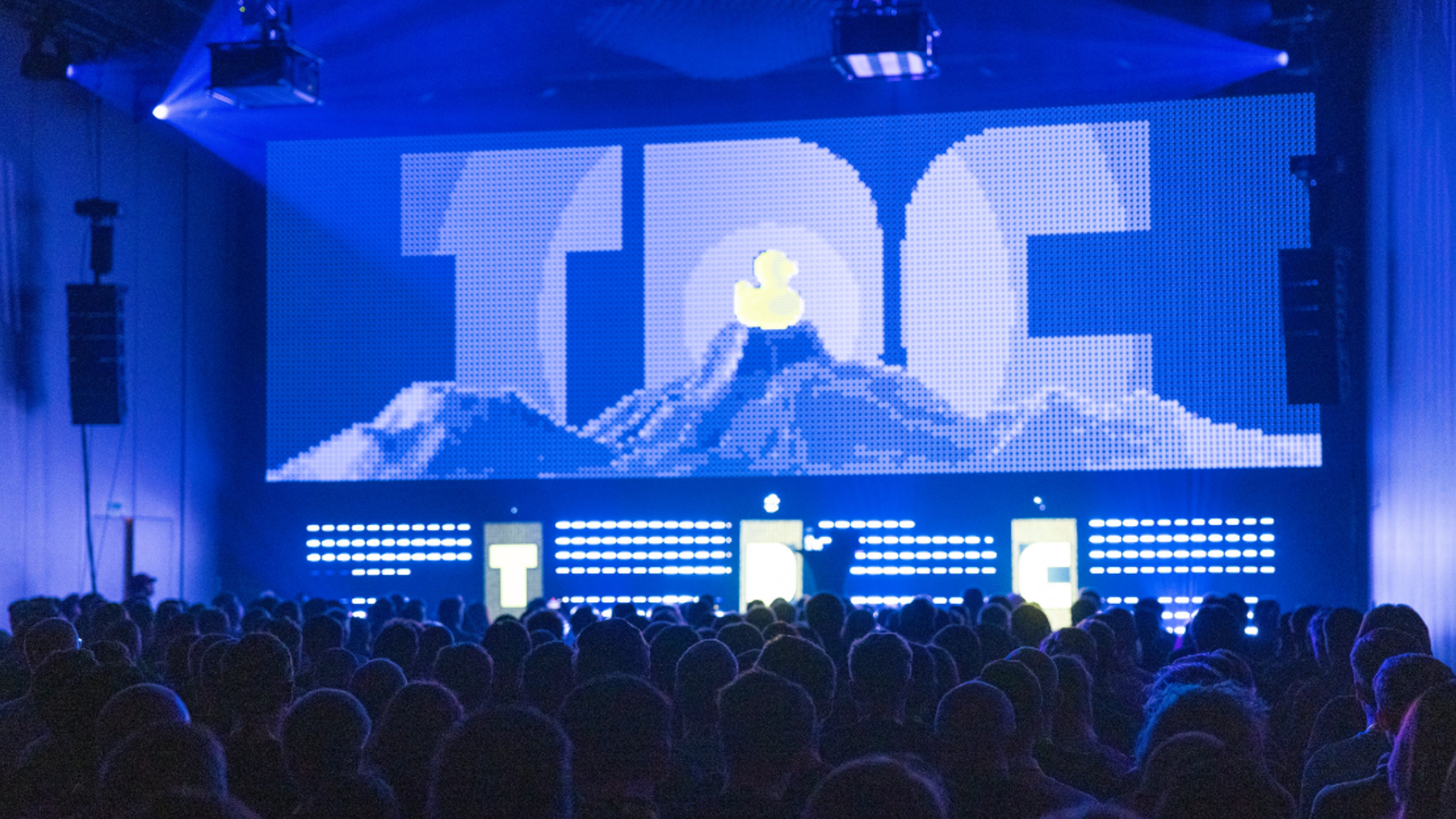Conference stage during TDC conference