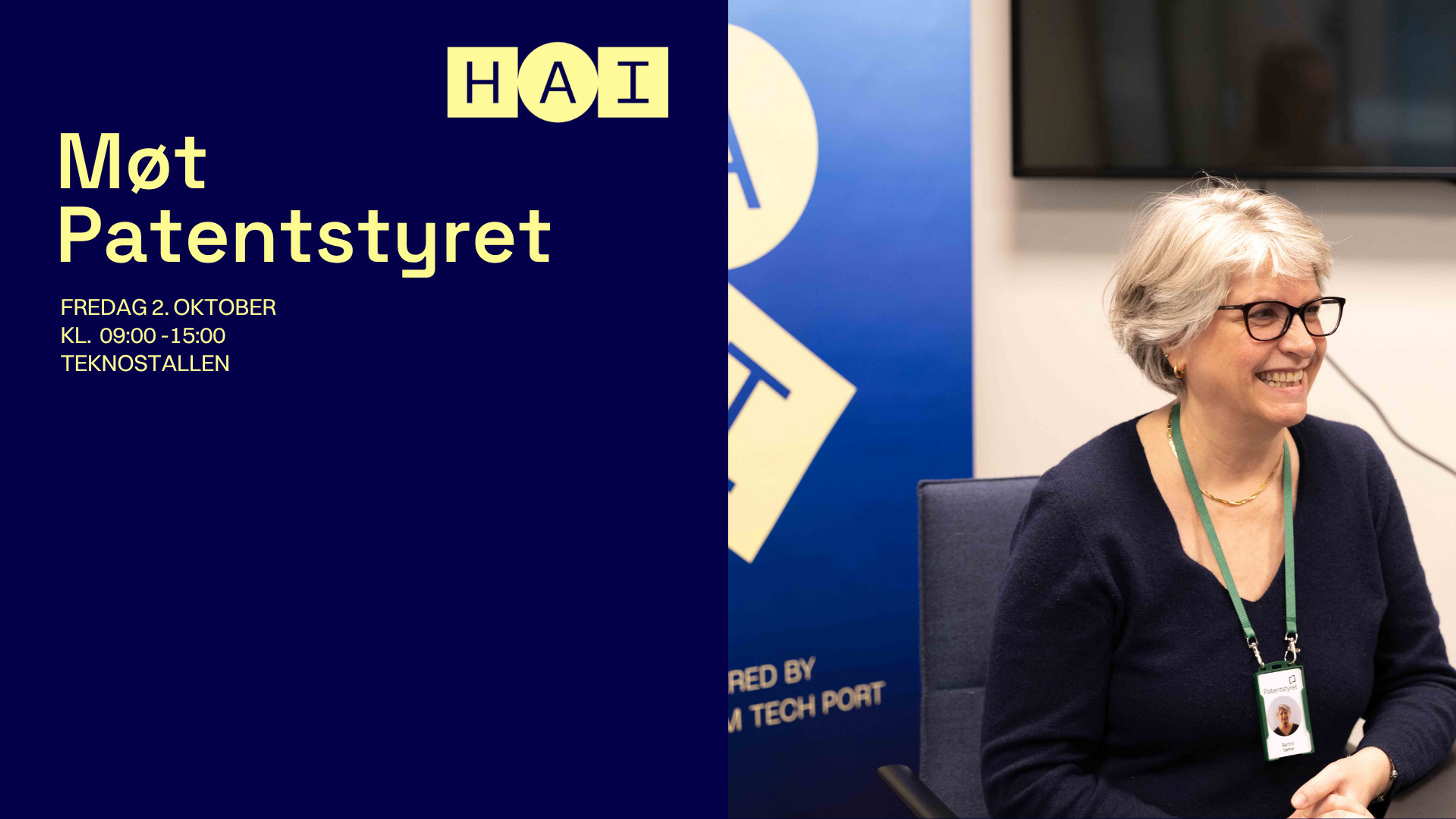 Patentstyret - åpen dør i Teknostallen