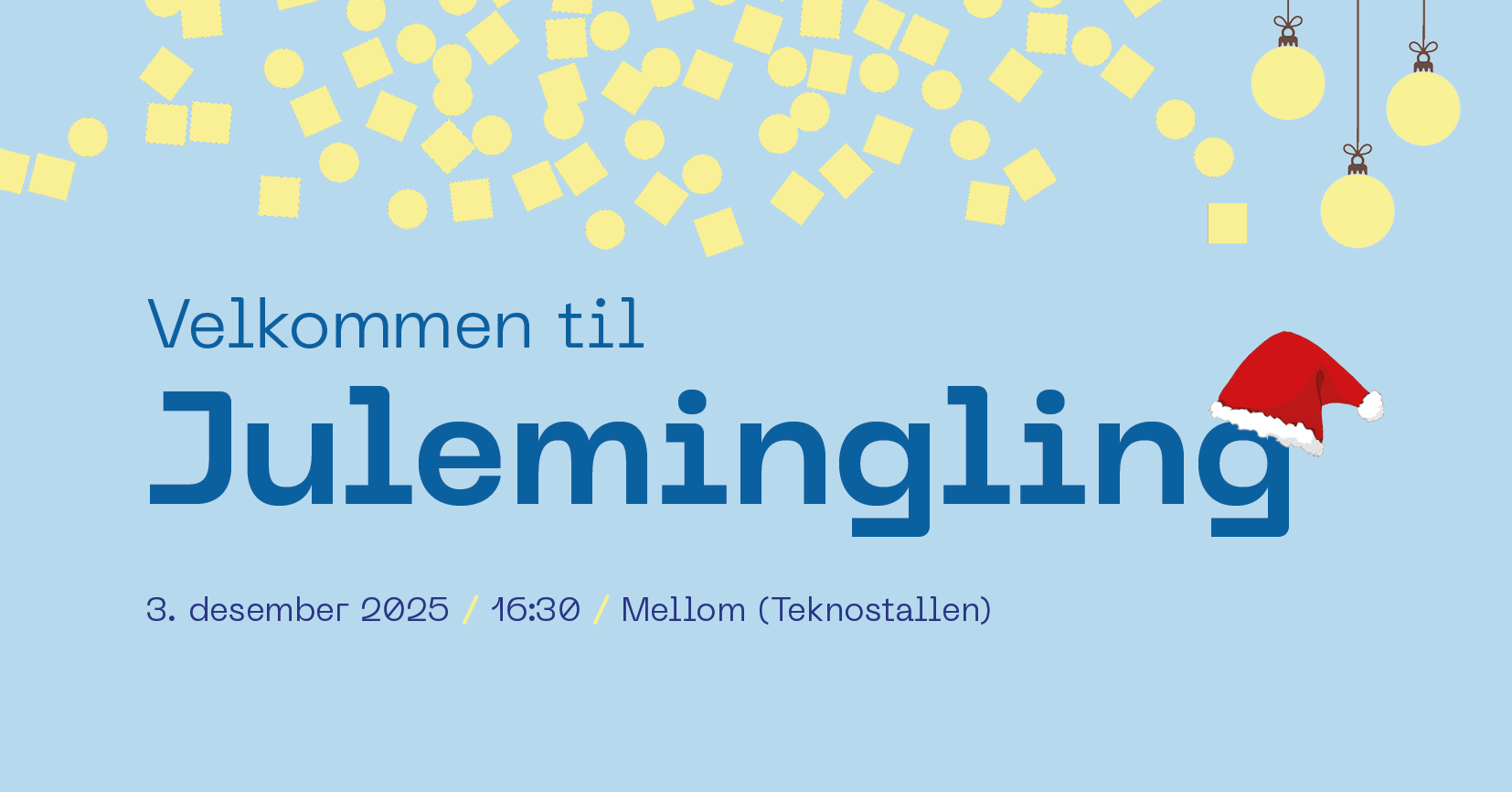 Velkommen til julemingling!