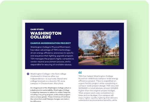 Washington College Case Study