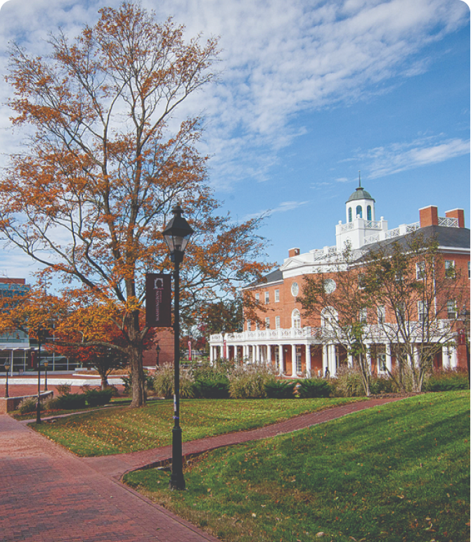 Washington College in the fall