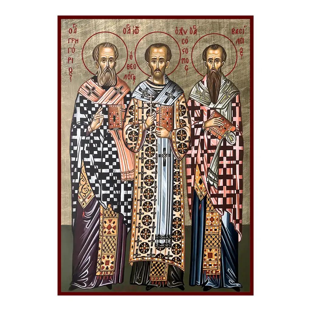 ΤΡΕΙΣ ΙΕΡΑΡΧΕΣ - ΕΠΙΠΕΔΟ ΚΡΕΜΑΣΤΟ ΕΙΚΟΝΑΚΙ ΜΕΤΑΞΟΤΥΠΙΑ
