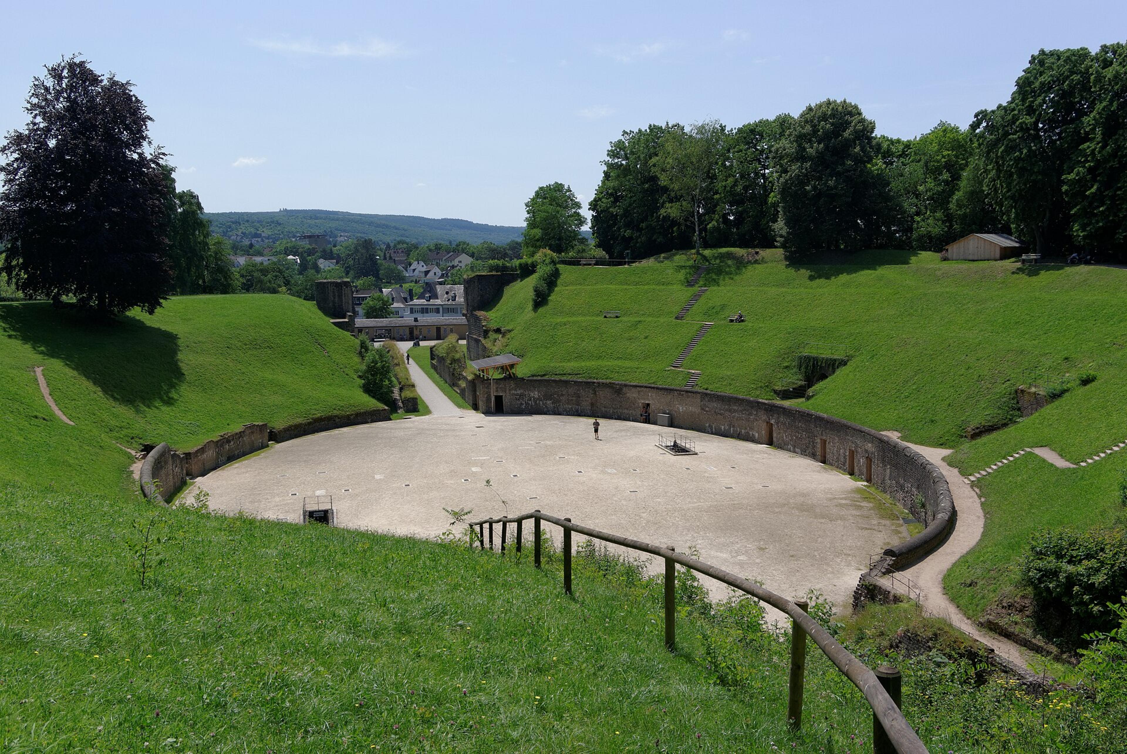 Römisches Amphitheater Trier, UNESCO-Welterbe.