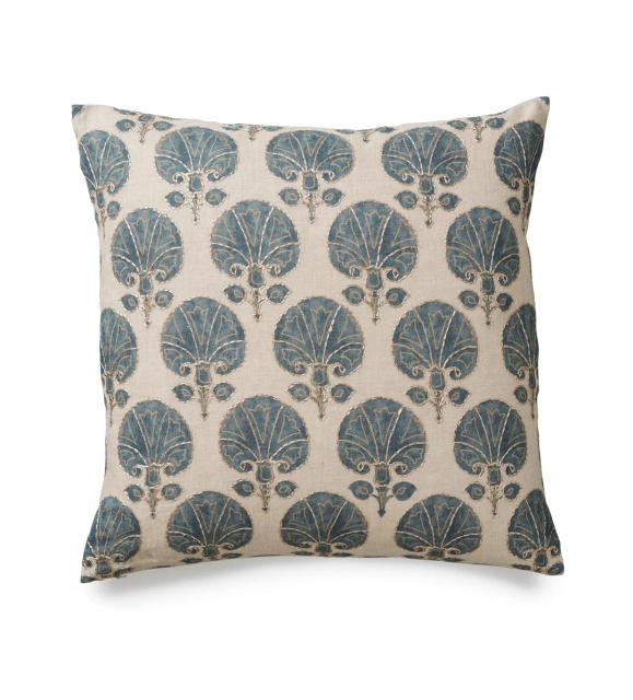 Kabibi Cushion Cover - Grey Blue by OKA