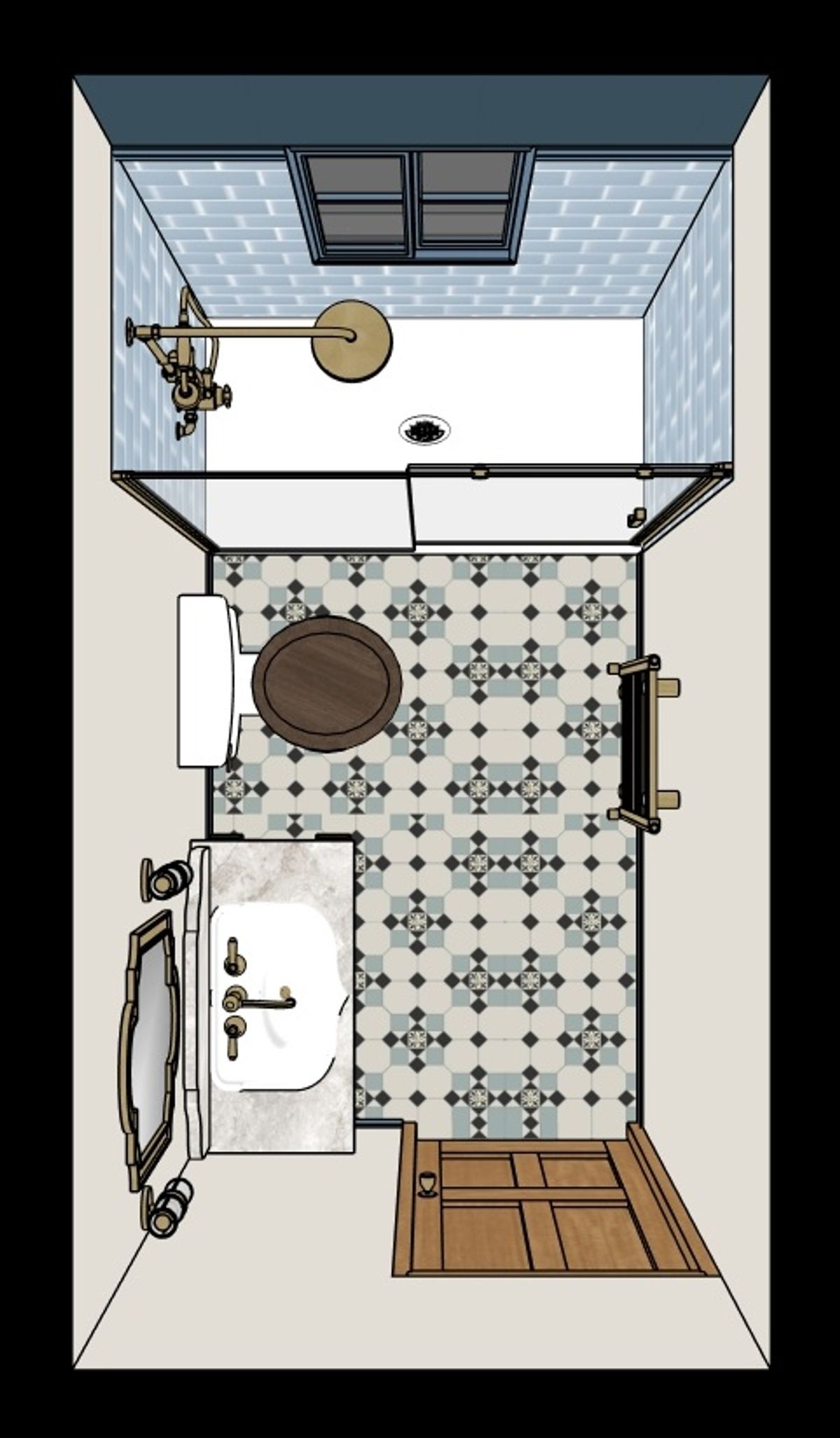 Layout B from above