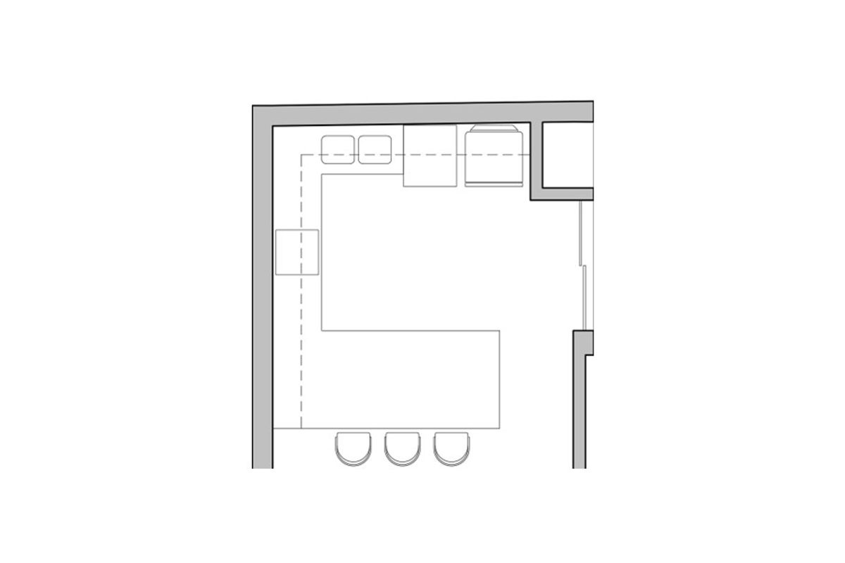 Contemporary Minimalist Kitchen gallery image 2
