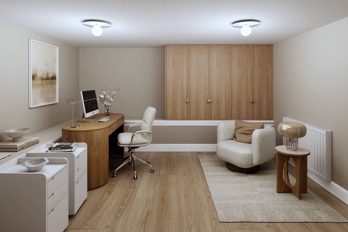 Light & Contemporary Multi-Purpose Study gallery image 3