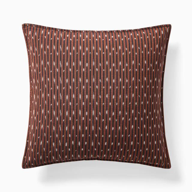 Ikat Dot Stripe Cushion Cover