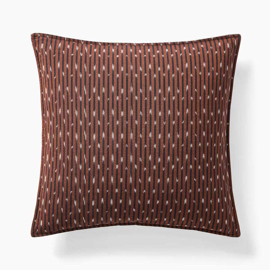 Ikat Dot Stripe Cushion Cover