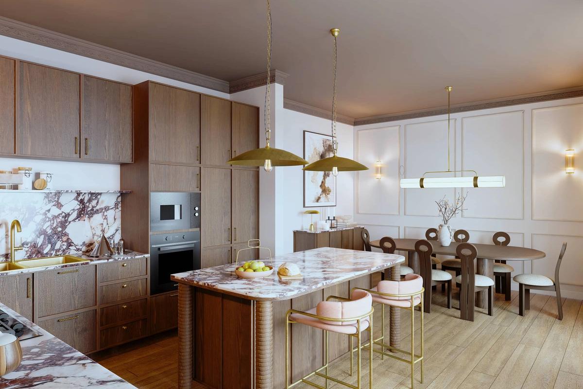 Kitchen Design with a Striking Textured Worktop gallery image 4