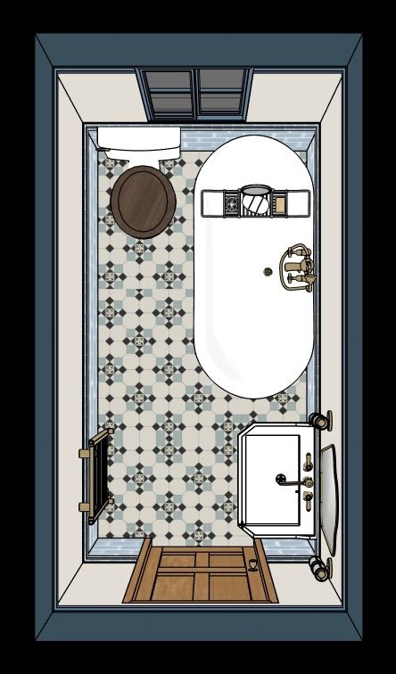 Layout A from above