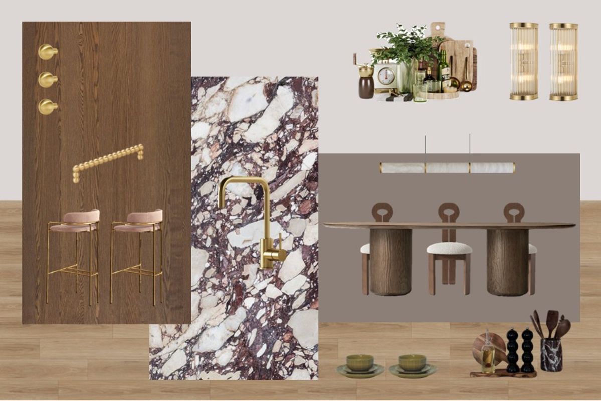 Kitchen Design with a Striking Textured Worktop gallery image 1