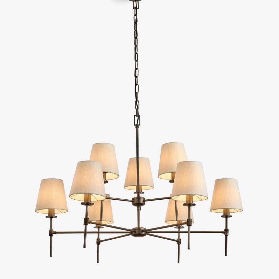 Bronze Carolina Supersize Chandelier Ceiling Light