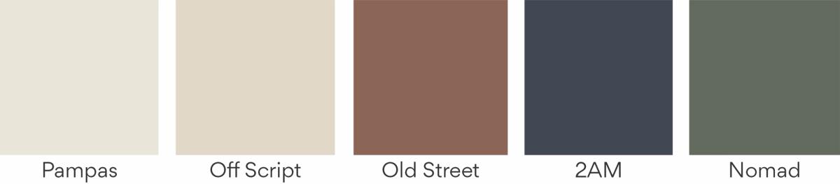 COAT Paint colours for north facing rooms