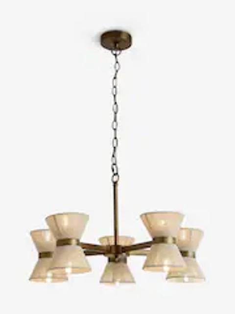 Bronze Ivory Helmdon Pendant 10 Light Ceiling Light by NEXT