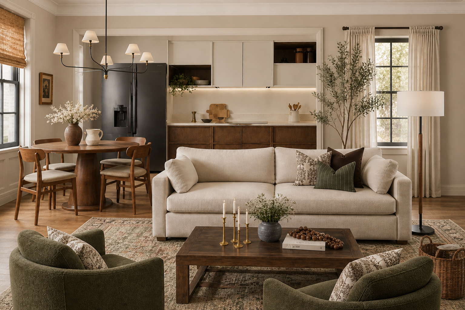 Timeless Balance: A Fresh Look at Transitional Interior Design