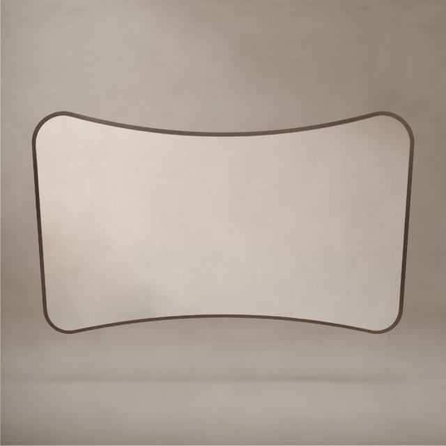 Origins Living Delphine 1200mm x 700mm Brushed Bronze Mirror