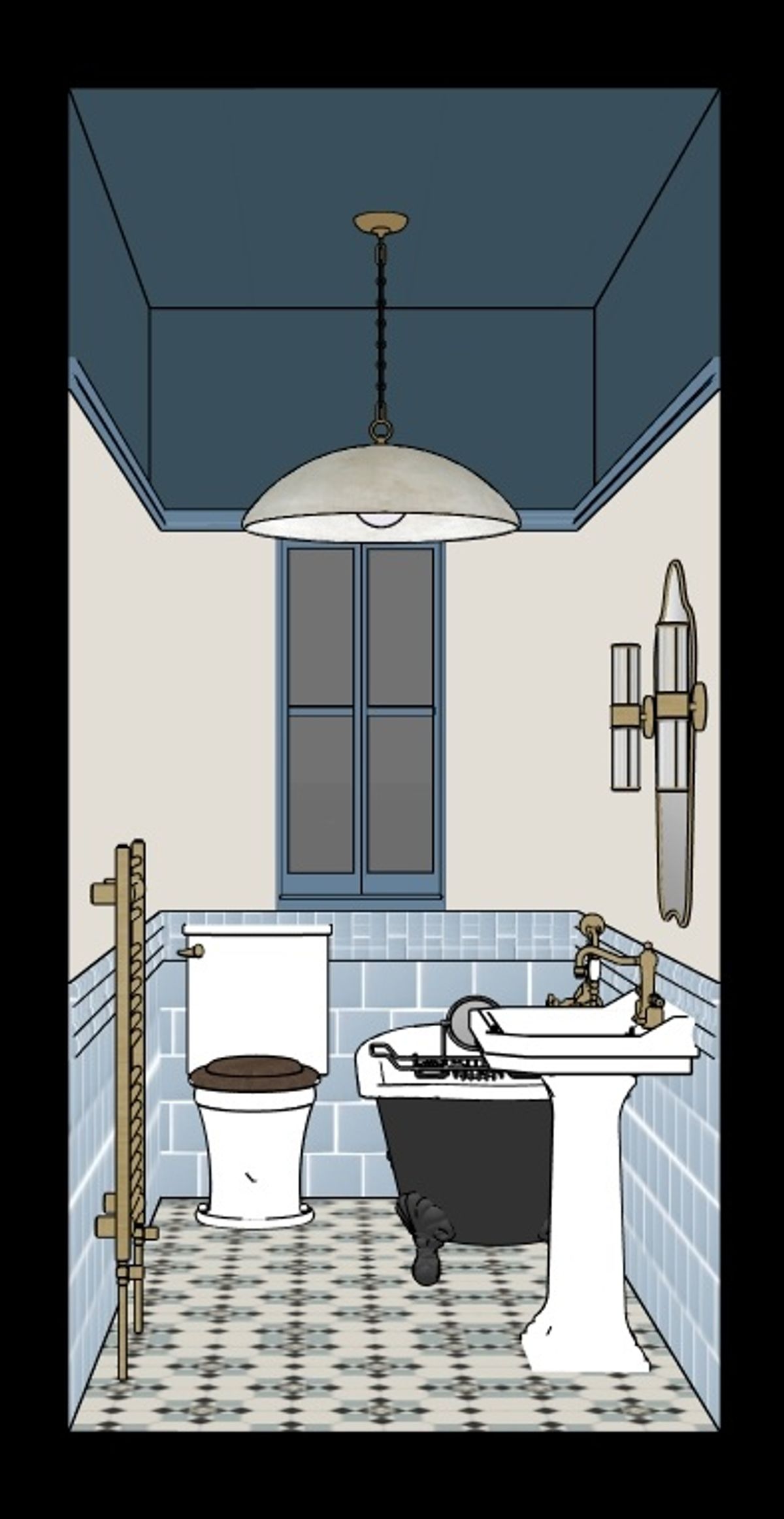 Layout A from the door
