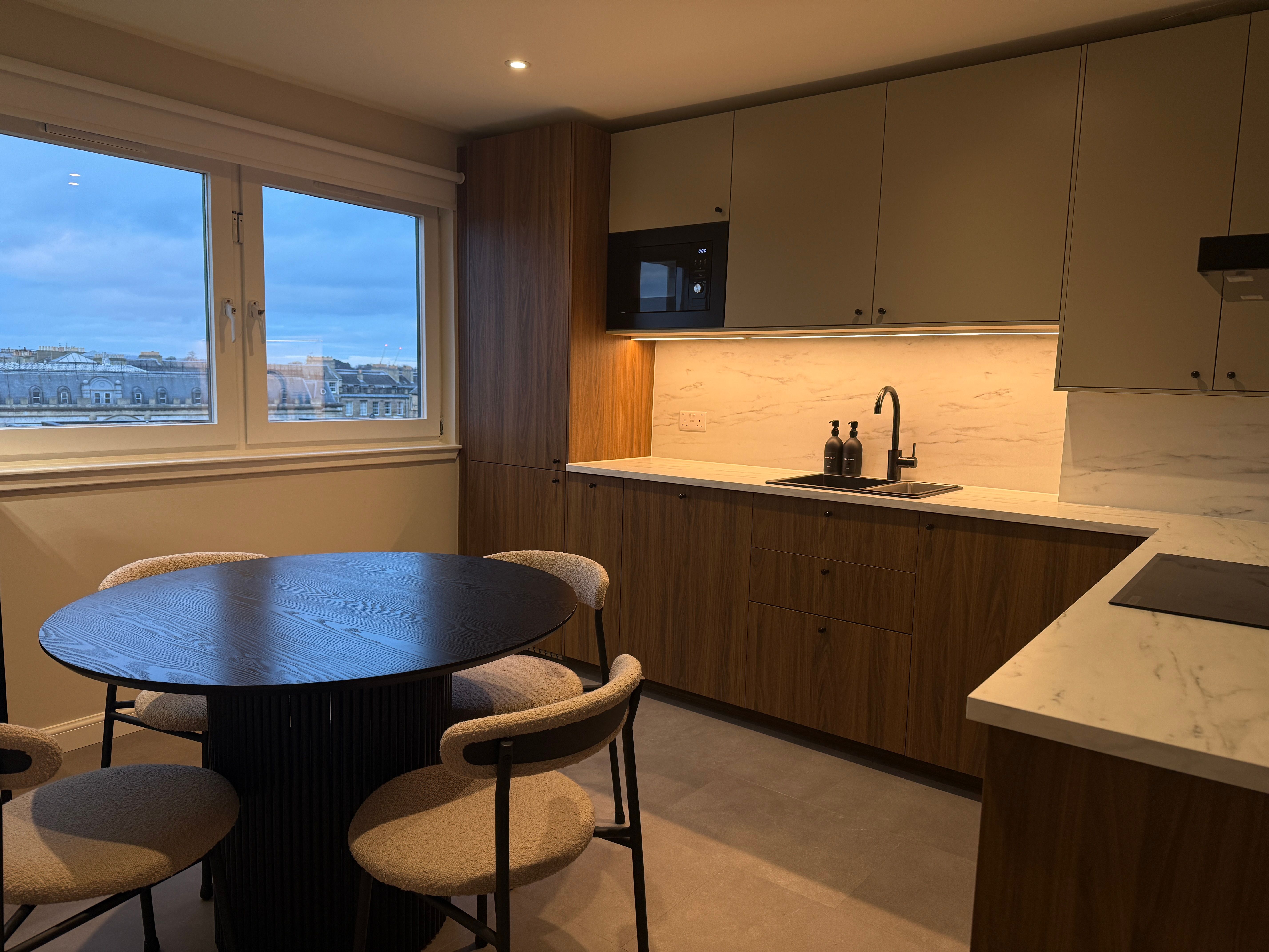 Contemporary New Town Kitchen