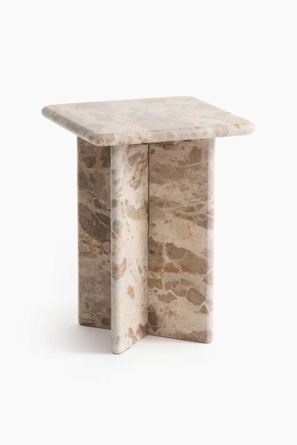Marble side table