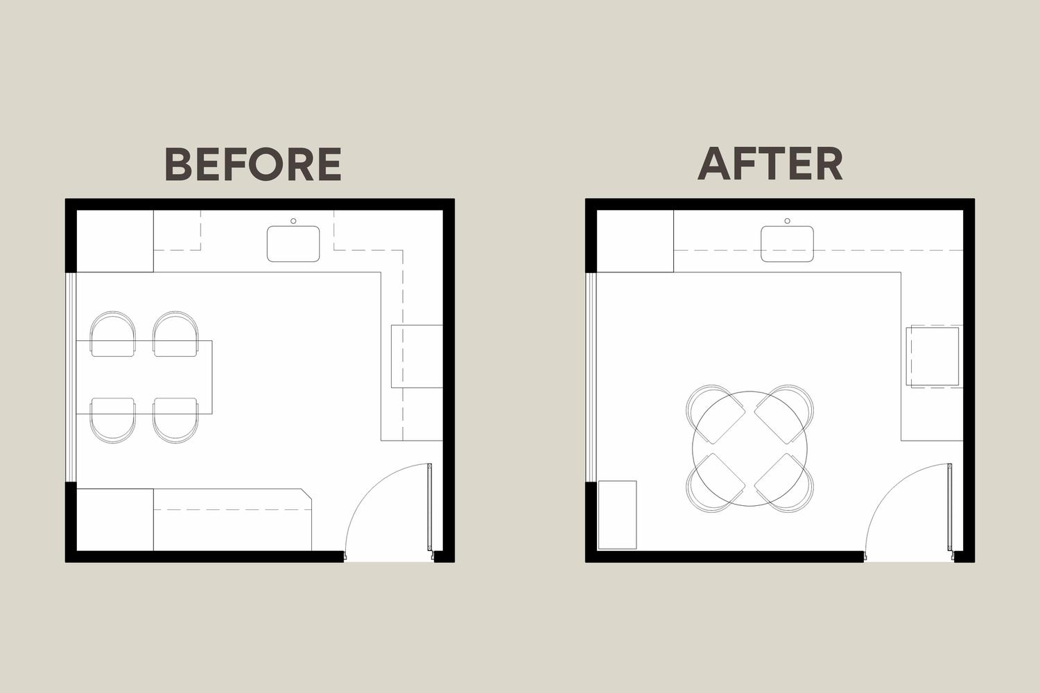 Contemporary New Town Kitchen layout
