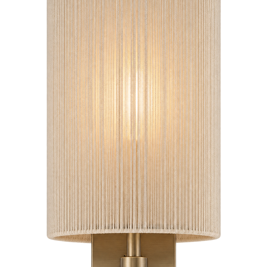 Ivory Yales Mains Wall Light