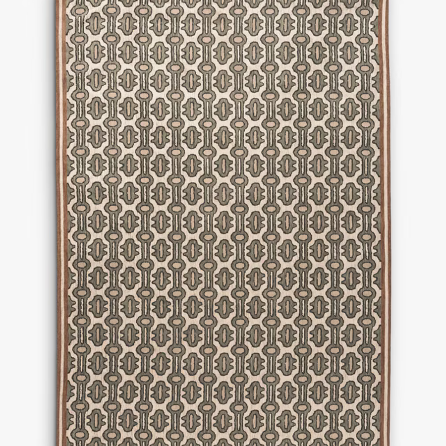 Matmi Abstract Rug, Avocado Green