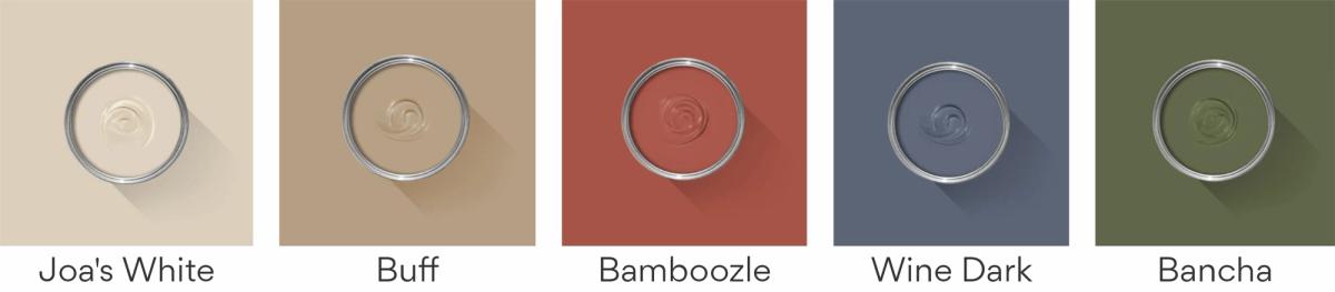 Farrow & Ball colours for north facing rooms