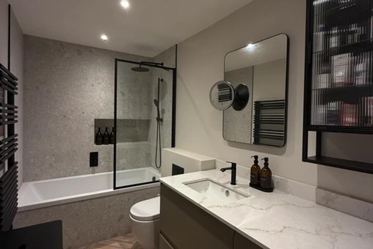Modern Serenity Bathroom Design gallery image 3