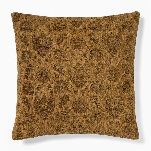 Chenille Jacquard Paisley Cushion Cover