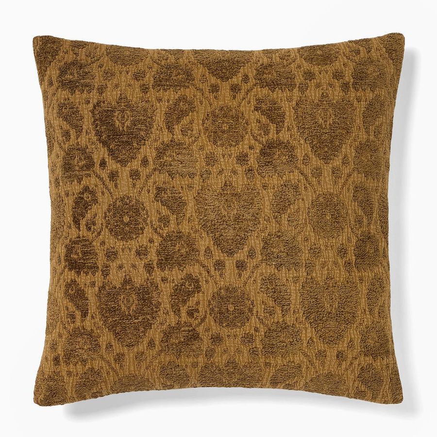 Chenille Jacquard Paisley Cushion Cover