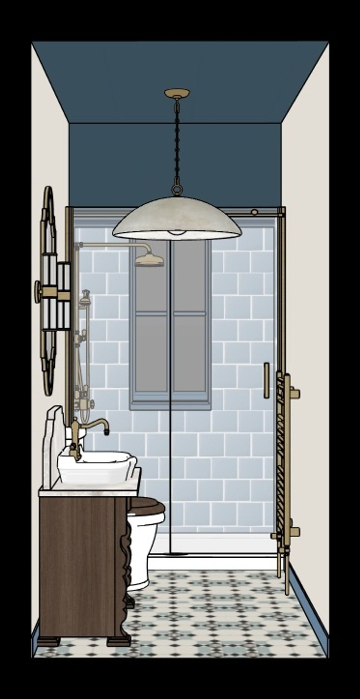 Layout B from the door