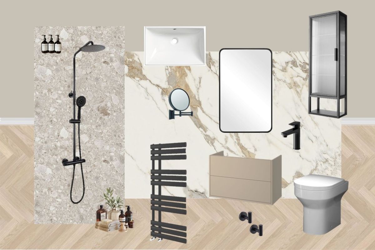 Modern Serenity Bathroom Design gallery image 1