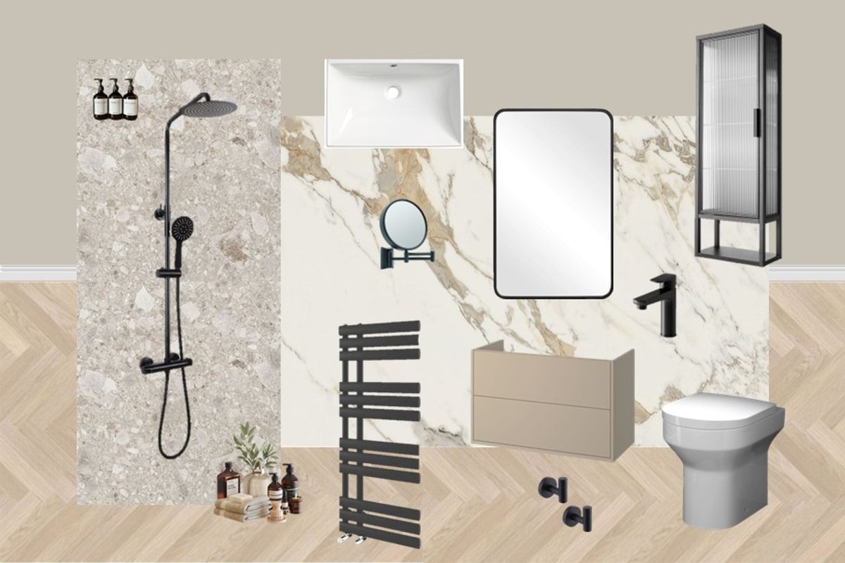 Modern Serenity Bathroom Design gallery image 1